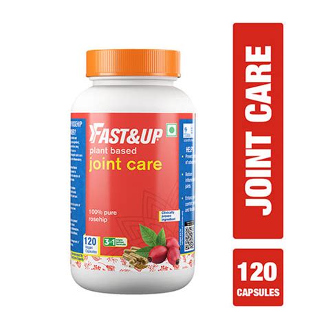 Fast&Up Plant Based Joint Care 3 In 1, 20 Capsules Price, Uses, Side ...