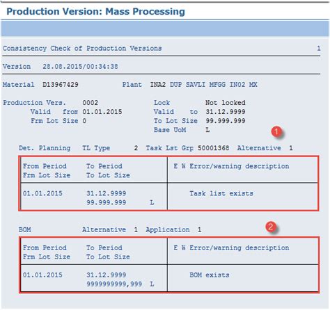 How to Create Production version in SAP PP C223