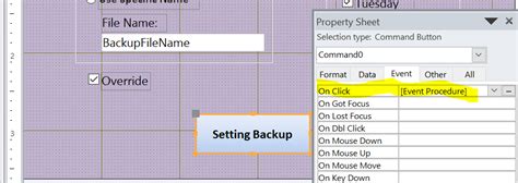 Image result for How to Backup Only Tables in Access Program with Code