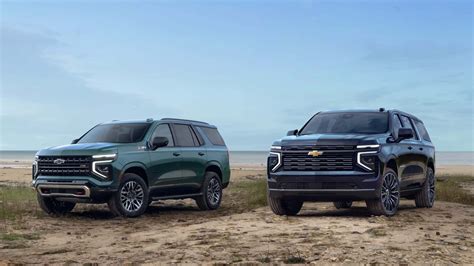 Представлены Chevrolet Suburban 2025 и Tahoe 2025
