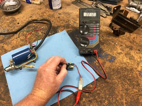 Image result for Testing 12V Condenser