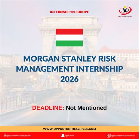 Morgan Stanley Risk Management Internship 2026 - Opportunities Circle