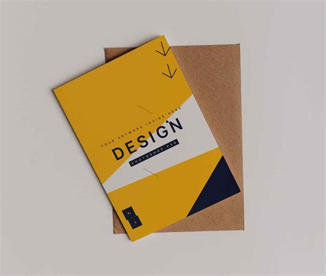 Postcard Front And Back Mockup