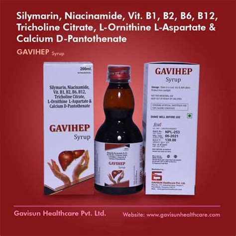 GAVIHEP Syrup Gavisun Healthcare Pvt. Ltd.