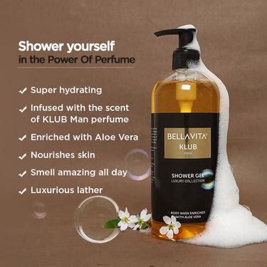 Best Body Shower Gel for Men I KLUB Man Body Wash 2025 I BellaVita