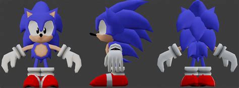 Image result for Sonic Blender Model Tutorial
