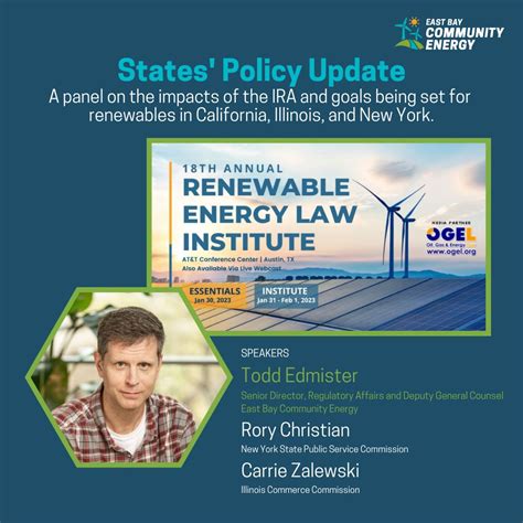 Todd Edmister, EBCE's Senior Director of Regulatory Affairs and Deputy ...