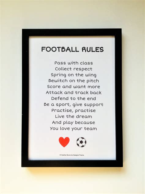 Great Football Poems