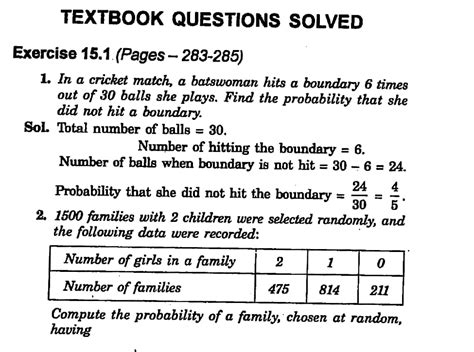 Image result for Probability Explanation Class 9