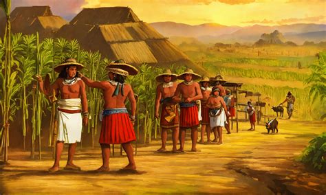 Lexica - Aztecs farming, people, traditional costumes, landscape, art ...