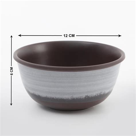 Buy Meadows Solids Melamine Soup Bowl - 330ml from Home Centre at just ...