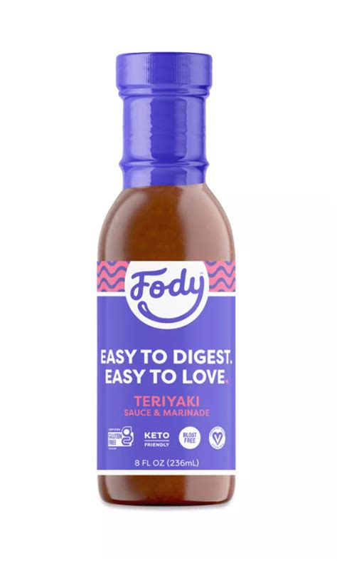 Fody Foods Teriyaki Sauce & Marinade -- 8 fl oz - Vitacost