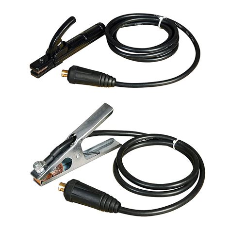 B K JAGAN & CO Welding Holder and Clamp with Cable Set for 200-250 Amp ...