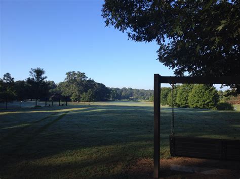 Morning Dew & View at Chastain Park Golf Course