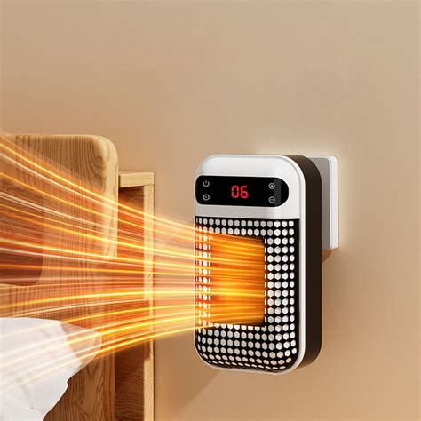 Portable Heaters, Cordless Battery Powered Heater, 500W Space Heater ...