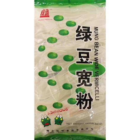 Get Mung Bean broad Been Threads Crystal Noodle Vermicelli, Wide ...