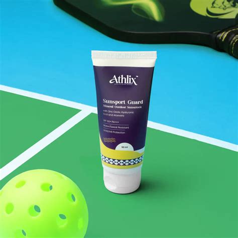 Why Zinc Oxide Sunscreen from Athlix is a Game-Changer for Sports and