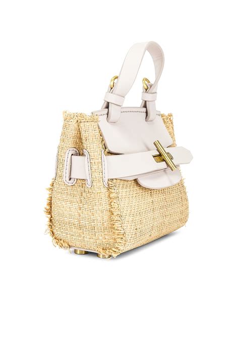 Zac Zac Posen Brigette Mini Top Handle Bag in Multi Rose Quartz | REVOLVE