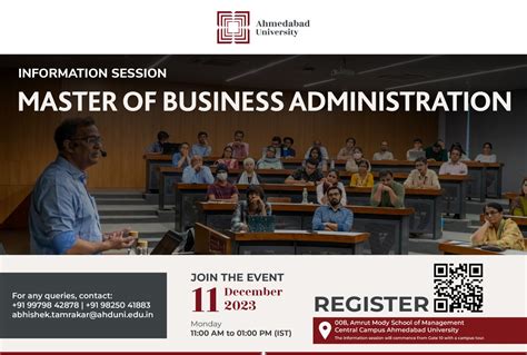 Information Session: Master of Business Administration