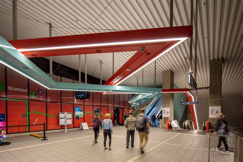 A vibrant station with public art and sustainable design. U District ...