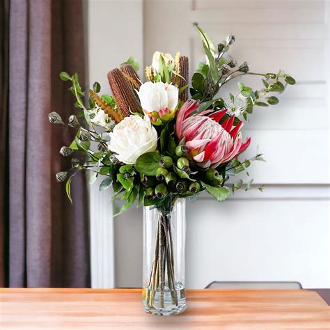 Realistic Artificial Garden Flower Arrangements & Bouquets – Seaholly ...