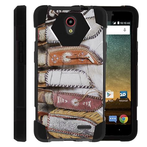 ZTE Prestige Cover, ZTE Avid Plus Cover , Heavy Duty Silicone Gel and ...