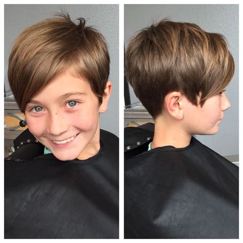 Kids pixie haircut | Short hair for kids, Girls pixie haircut, Little ...