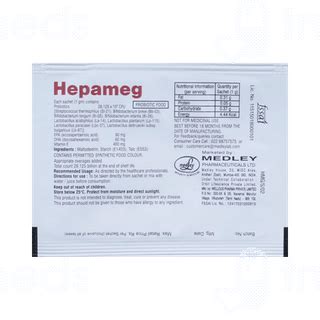 Hepameg Sachet 1 Gm - Uses, Side Effects, Dosage, Price | Truemeds