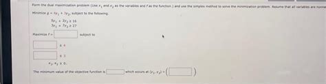 Image result for Dual of Maximization Problem