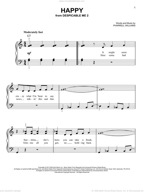 Beginner Piano Sheet Music Free Printable