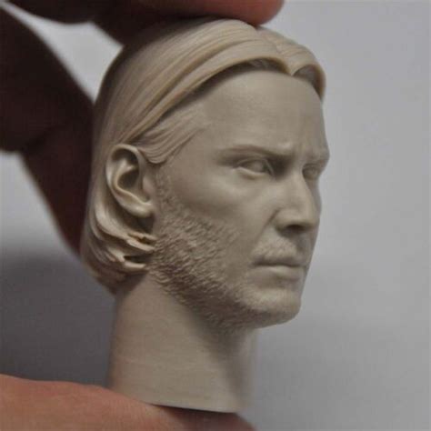 Unpainted 16 Keanu Reeves Male Head Sculpt WNeck Fit India | Ubuy