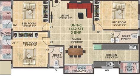 Opera White house Floor Plans - Gottigere, Bangalore