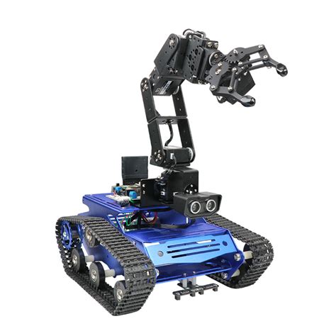 LOBOT 6DOF Smart RC Robot Arm Tank Open Source Stick/APP Control With ...