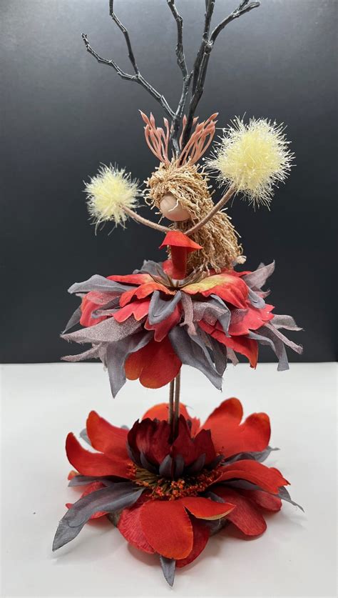 Enchanted Stick Fairy, OOAK Doll, Handmade Art Doll, Twig Witch Fairy ...