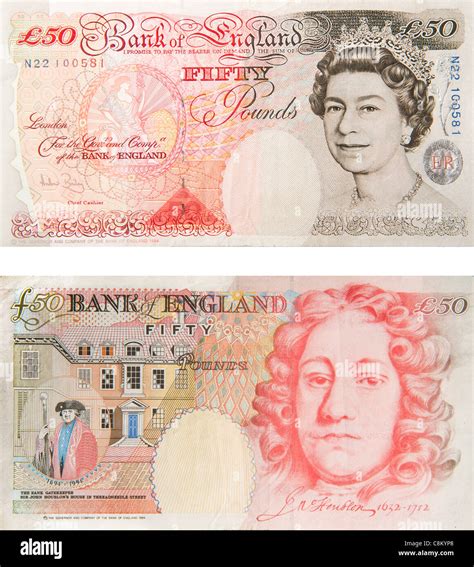 50 pound note hi-res stock photography and images - Alamy