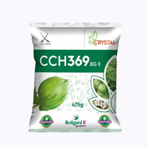Buy Crystal CCH 369 BG II Hybrid Cotton Seeds – Early Maturity & Big ...