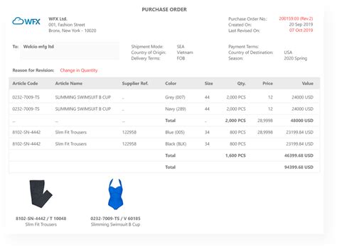 WFX Cloud PLM |PLM Software for Fashion Business