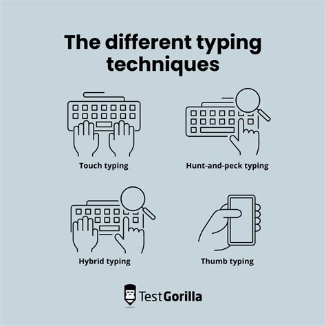What is a good typing speed for employees and why?