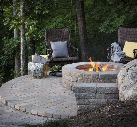 Patio Fire Pit Installation