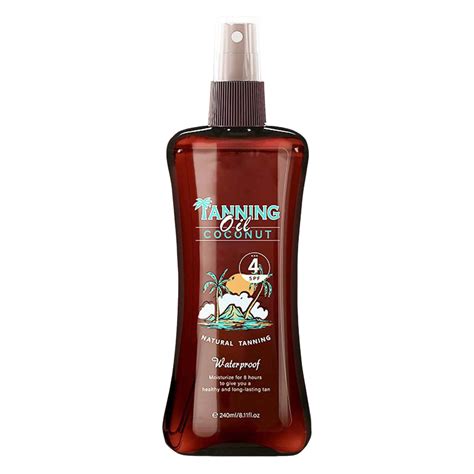 ZenNest Dark Tanning Oil with Cocoa Butter & Coconut Oil - with spf ...