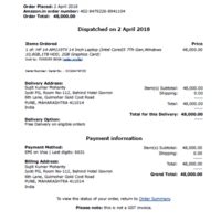 Amazon India — bought a new hp laptop . warranty was already expired