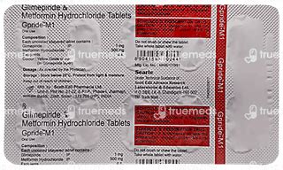 Gpride M 1 Tablet: Uses, Side Effects, Price & Substitutes