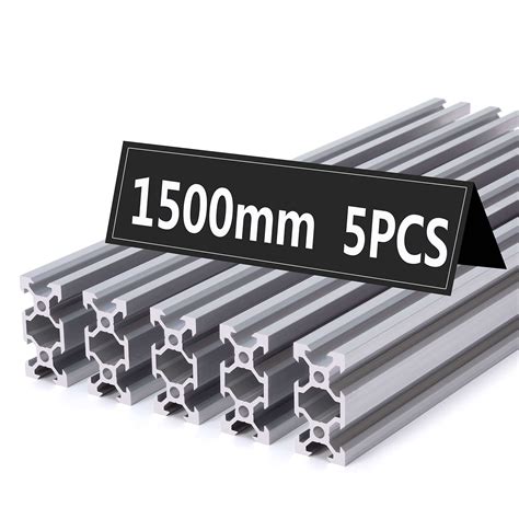 1500mm Silver V Type 2040 Aluminum Extrusion Profile European Standard ...