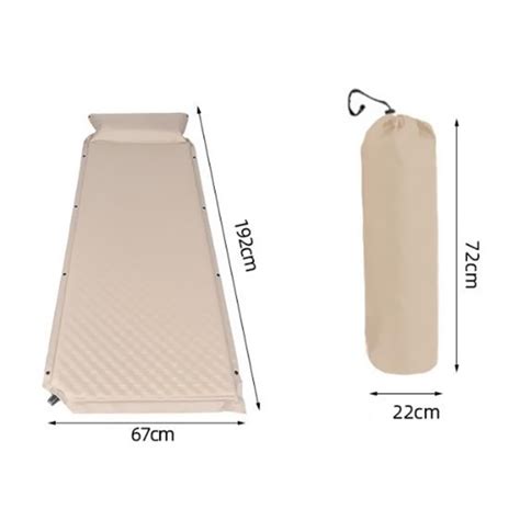 Dusek za sator za jednu osobu debljine 5cm - Mob-Shop