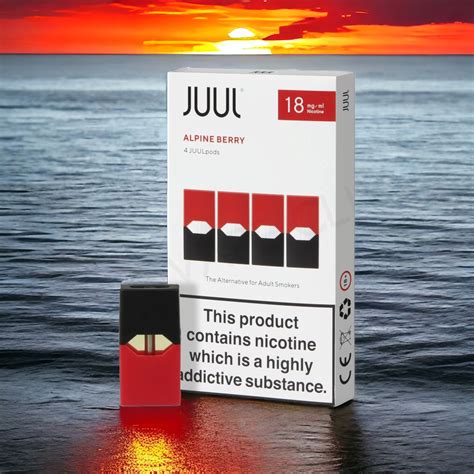 Juul Alpine Berry Pods – 18 Mg 200 Puffs (4 Pcs)