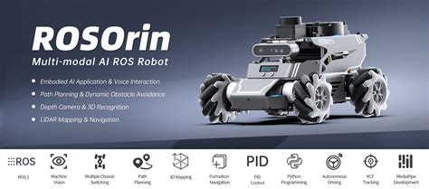 HiWonder ROSOrin Multimodal ROS Robot Development Platform ...