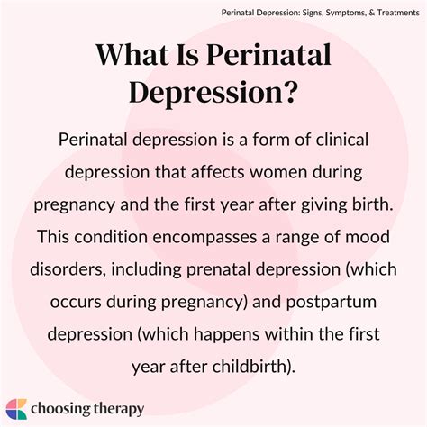 What Is Perinatal Depression?