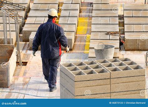 Spanish Construction Worker, Construct a Major Build Editorial Stock ...