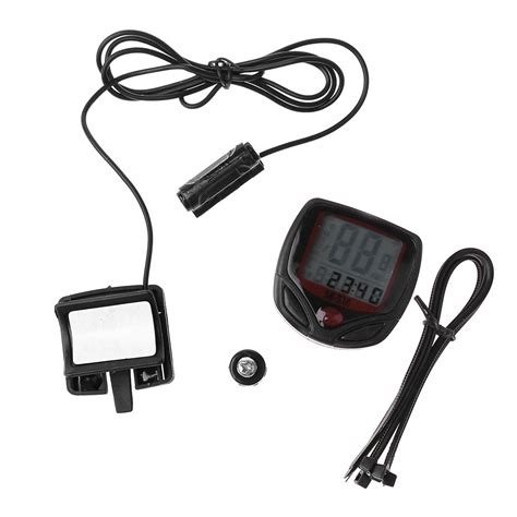 MOMOJIA Waterproof 15 Function LCD Bike Bicycle Odometer Speedometer ...