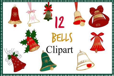 Clipart Christmas Bells